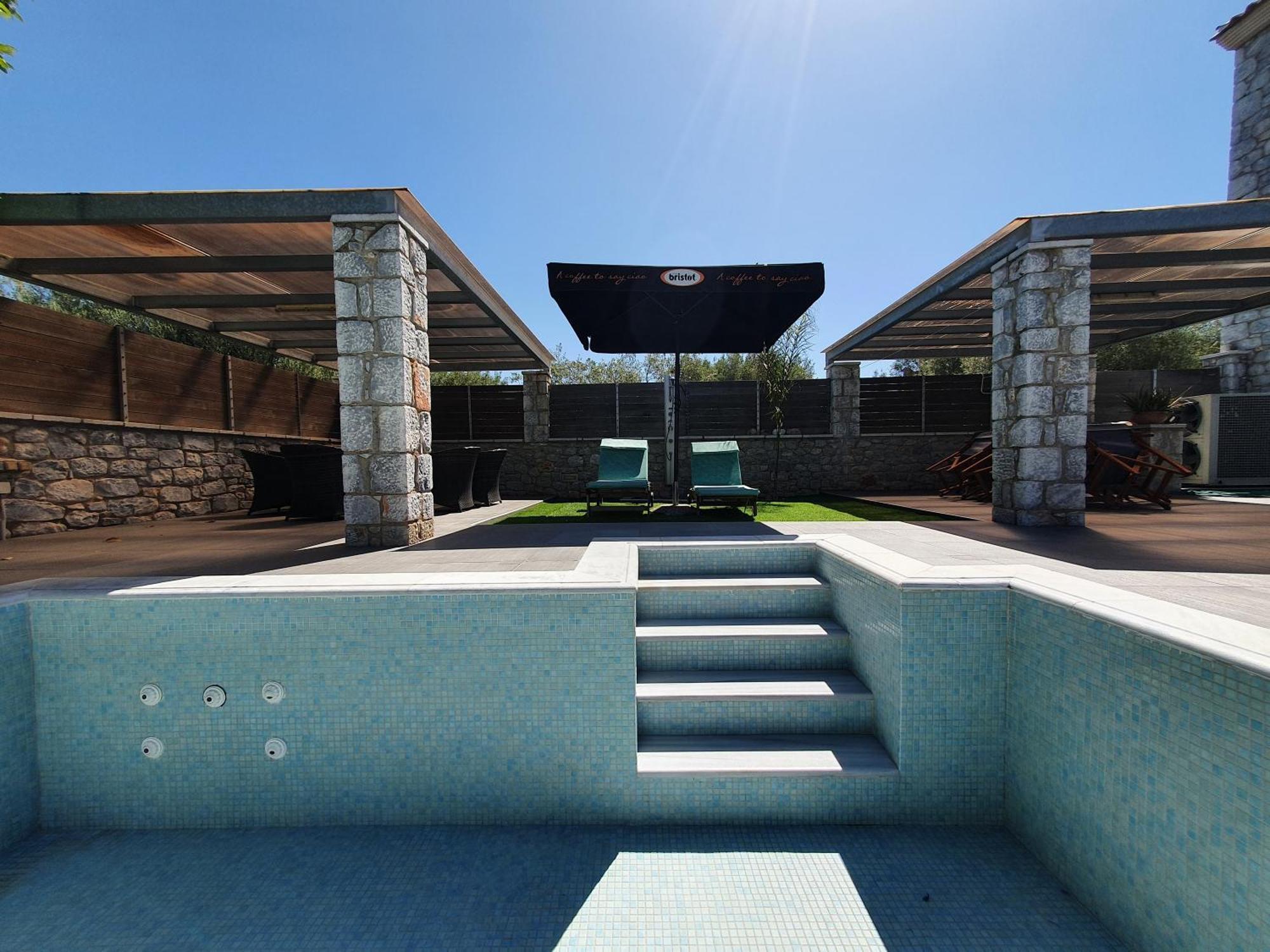 Villa Lina Salamina Ambelakia Exteriör bild