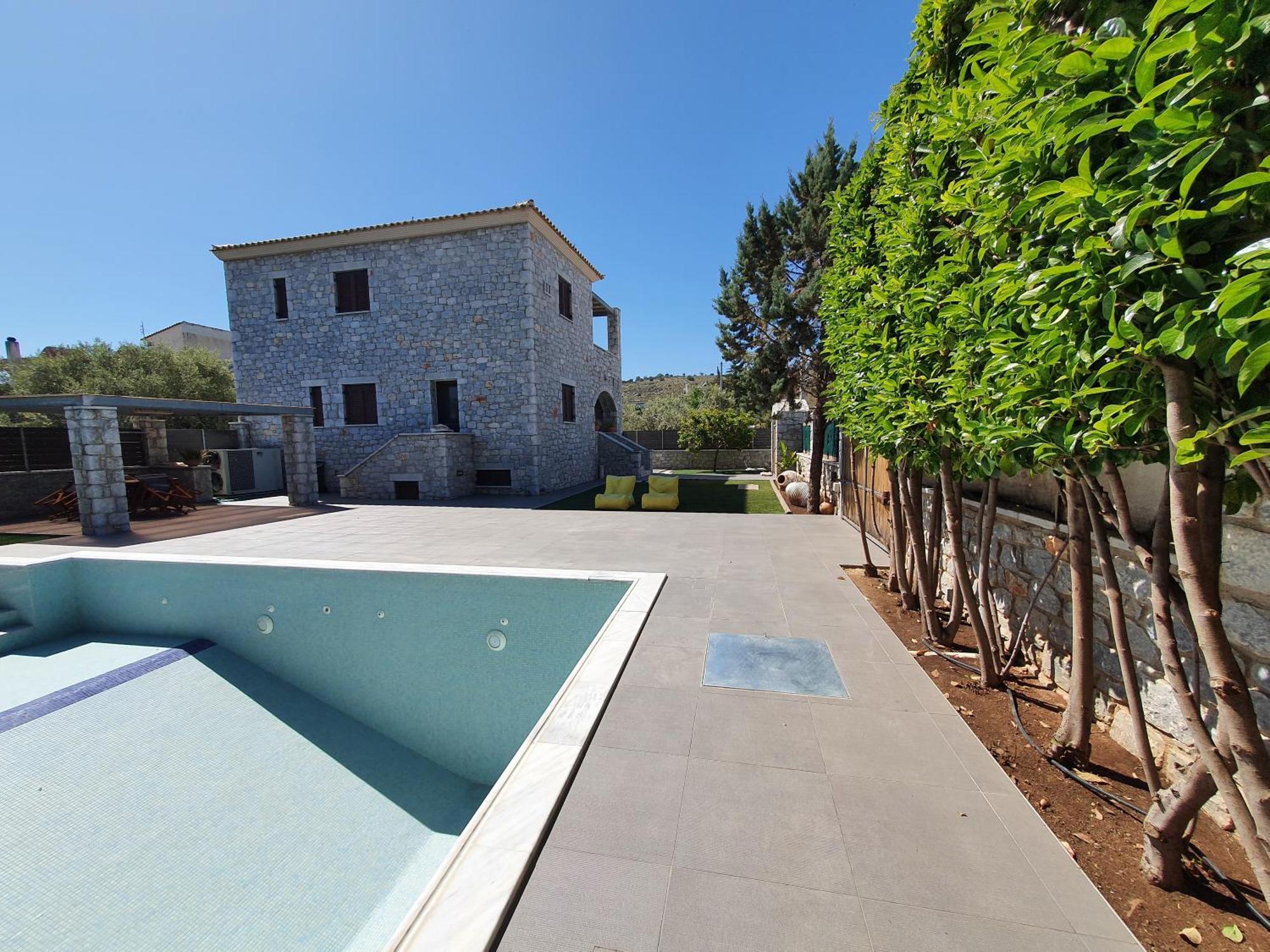 Villa Lina Salamina Ambelakia Exteriör bild