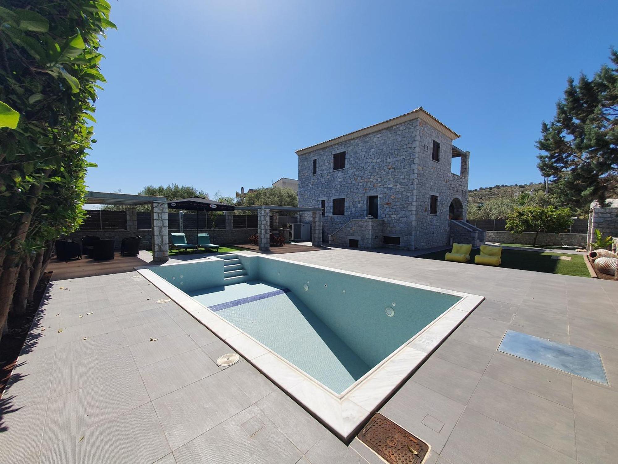 Villa Lina Salamina Ambelakia Exteriör bild